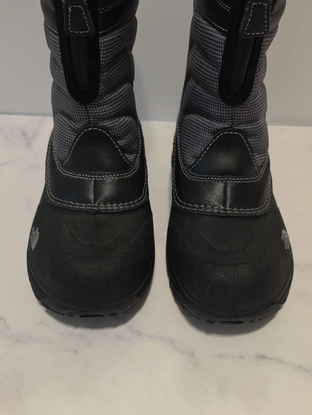 The North Face Kids' Gray Black Winter Boot